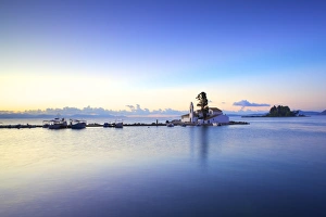 Vlacherna Monastery, Kanoni, Corfu, The Ionian Islands, Greek Islands, Greece, Europe