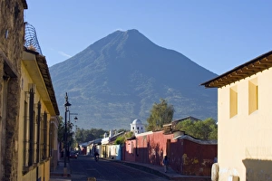 Agua Prints: Volcan de Agua, 3765m, Antigua, Guatemala, Central America