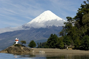 Puerto Varas Prints: Volcan Osorno and Lago Todos los Santos