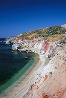 Milo Prints: Volcanic beach of Paleokori