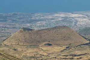 Volcanic cone on the is land of Fogo, Cape Verde, Africa