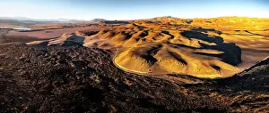 Barren Prints: Volcanic desert, Antofagasta de la Sierra, Puna, Catamarca, Argentina