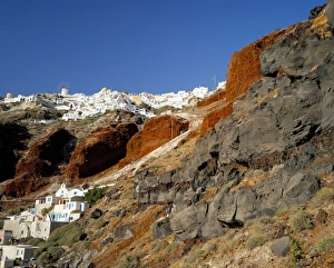 Thira Prints: Volcanic rocks and Oia village
