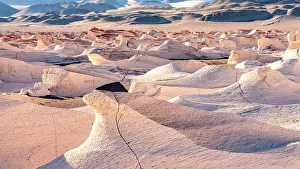 Dust Prints: Volcanic shaped rocks, Campo de Piedra Pomez, El Penon, Puna, Catamarca, Argentina