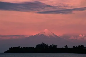 Volcano Prints: Volcano Osorno and Lake Lanquihue (Llanquihue), Chile, South America