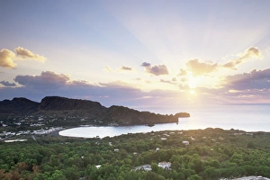 Sun Beam Prints: Vulcano Island