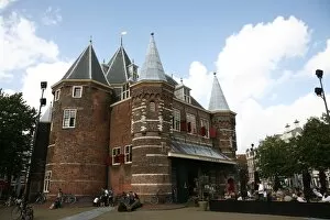 De Waag on Nieuwmarkt, Amsterdam, Holland, Europe