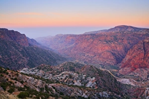 Jordanian Prints: Wadi Dana, Dana Nature Reserve, Jordan, Middle East
