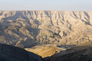 Mesa Prints: Wadi Mujib (Jordan Grand Canyon), Jordan, Middle East
