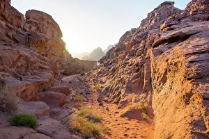 Outdoor Activities Prints: Wadi Rum, UNESCO World Heritage Site, Jordan, Middle East