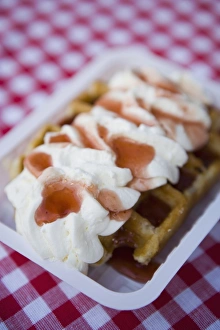Bruge Prints: Waffle, Bruges, Belgium, Europe