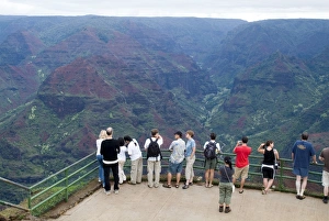 Kauai Prints: Waimea Canyon view