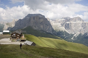 Gruppo Del Sella Prints: Walker, Gruppo del Sella Mountains