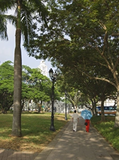 Boy Friend Prints: Walkers near the Padang