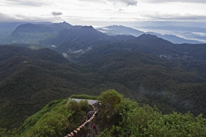 Sri Lanka Prints: Walking trail, Adams Peak, Sri Lanka, Asia