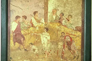 Campania Prints: Wall painting from Pompeii