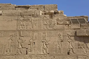 Mystery Prints: Wall of Reliefs, Temple of Osiris and Opet, Karnak Temple Complex