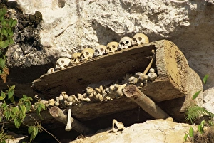 Toraja Prints: Wall tombs near Rantepao