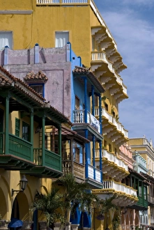 Images Dated 9th February 2009: The Walled City (Ciudad Amurallada), UNESCO World Heritage Site, Cartagena