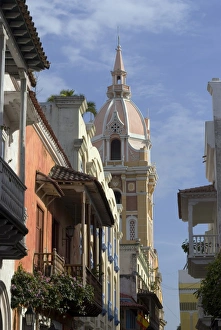 Images Dated 9th February 2009: The Walled City (Ciudad Amurallada), UNESCO World Heritage Site, Cartagena