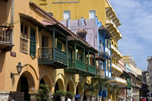 Images Dated 9th February 2009: The Walled City (Ciudad Amurallada), UNESCO World Heritage Site, Cartagena