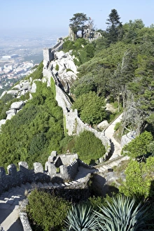 Sintra Prints: Walls of Castelo dos Mouros (Moorish Castle)