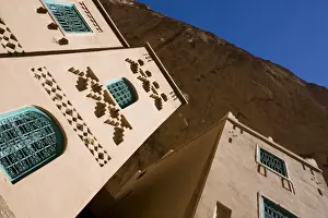 Tinerhir Prints: Walls of the Hotel Jasmina against the towering walls of the Todra Gorge near Tinerhir