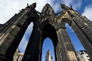 Walter Scott Memorial, Edinburgh, Scotland, United Kingdom, Europe