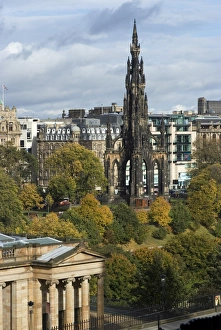 Walter Scott Memorial, Edinburgh, Scotland, United Kingdom, Europe