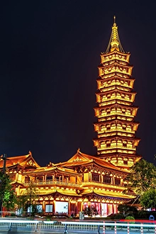 Relics Prints: Wanfo (Ten Thousand Buddha) Pagoda