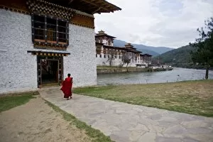 Wangdi Dzong Monastery, Bhutan, Asia