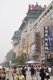Wangfungjing Road, Beijing, China, Asia