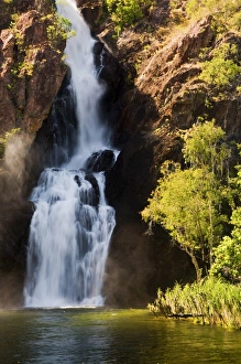 Images Dated 2nd May 2008: Wangi Falls, Litchfield National Park, Northern Territory, Australia, Pacific