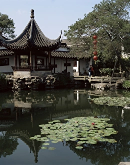 Suzhou Prints: Wangshi Garden, Suzhou, China, Asia