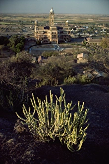 Gujarat Prints: Wankaner Palace, Gujarat state, India, Asia