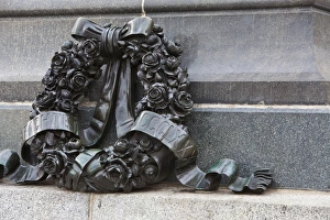 Tribute Prints: War memorial, Dresden, Saxony, Germany, Europe