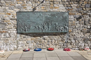 Images Dated 3rd March 2009: War memorial for Falklands War with Argentina, Port Stanley, Falkland Islands