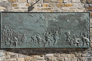 Images Dated 3rd March 2009: War memorial for Falklands War with Argentina, Port Stanley, Falkland Islands