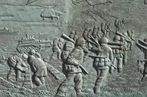 Images Dated 3rd March 2009: War memorial for Falklands War with Argentina, Port Stanley, Falkland Islands
