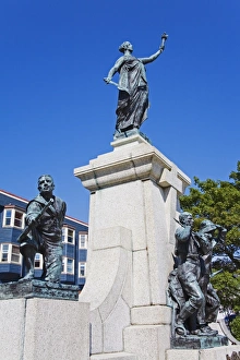 War Memorial Prints: War Memorial, St. Johns City, Newfoundland, Canada, North America