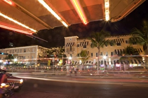 Miami Beach Prints: Washington Avenue, Miami Beach, Florida, United States of America, North America
