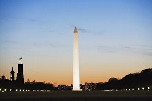 Images Dated 23rd March 2009: Washington Memorial Monument, Washington D.C. United States of America, North America