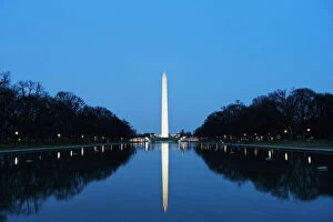 Images Dated 22nd March 2009: Washington Memorial Monument, Washington D.C. United States of America, North America
