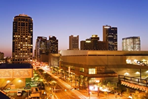 Phoenix Prints: Washington Street and Bank of America Tower, Phoenix, Arizona, United States of America
