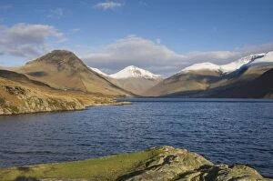 Wast Water Collection: Wastwater with Yewbarrow, Great Gable, and Scafell Pike, Wasdale, Lake District National Park