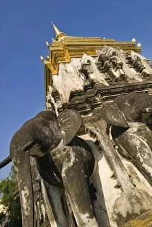 Wat Chiang Man, Chiang Mai, Thailand, Southeast Asia, Asia