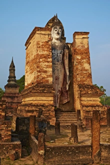 Wat Mahatat, Sukhothai Historical Park, UNESCO World Heritage Site, Sukhothai, Thailand, Southeast Asia, Asia