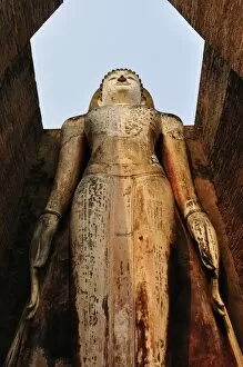 Images Dated 9th March 2010: Wat Mahathat, Sukhothai Historical Park (Muangkao), UNESCO World Heritage Site