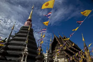 Typically Asian Prints: Wat Phan Tao, Chiang Mai, Thailand, Southeast Asia, Asia