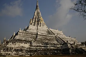 Ayutthaya Prints: Wat Phukhao Thong, Buddhist temple in Ayutthaya